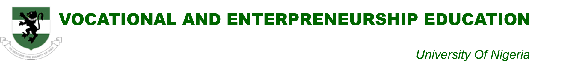 Vocational and Entrepreneurship Education 